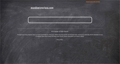 Desktop Screenshot of mundomisterioso.com