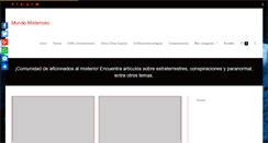 Desktop Screenshot of mundomisterioso.net
